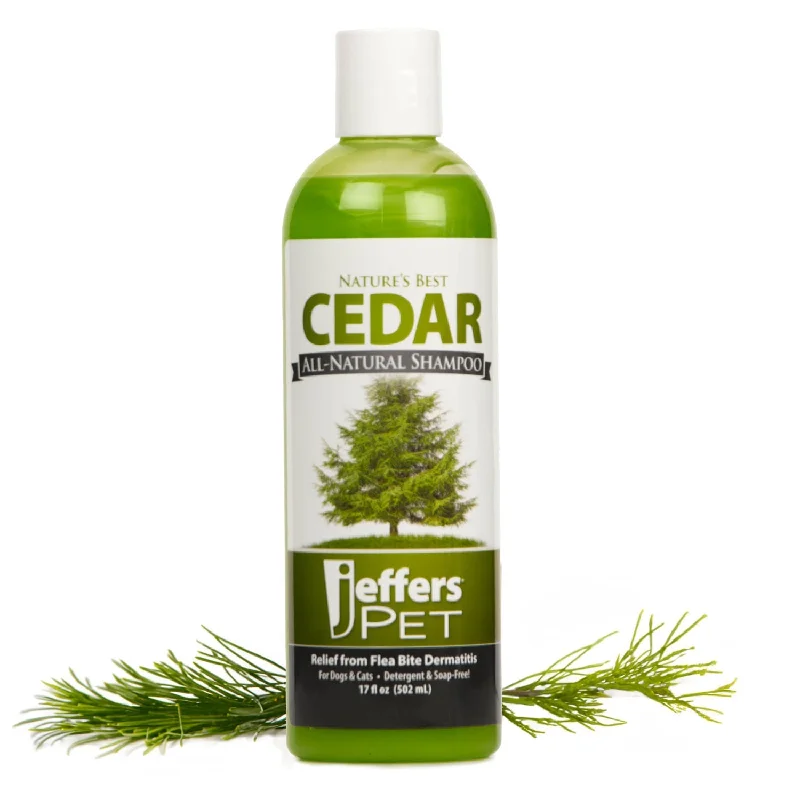 Filtered pet water fountain-Nature's Best Cedar Shampoo for Dogs and Cats