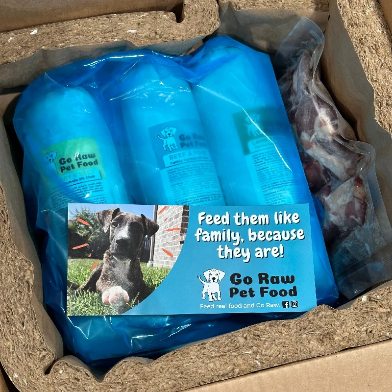 Tea tree pet shampoo-Newbie Box of Raw Dog Food