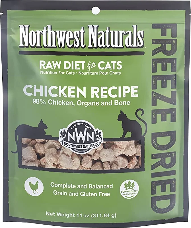 Memory foam pet bed-Northwest Naturals Freeze Dried Chicken Recipe for Cats