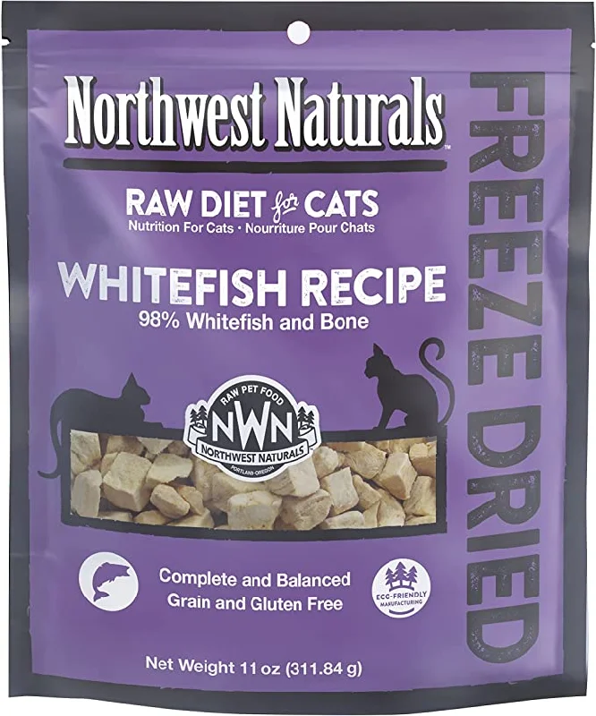 Washable cat litter mat-Northwest Naturals Freeze-Dried Whitefish Recipe for Cats