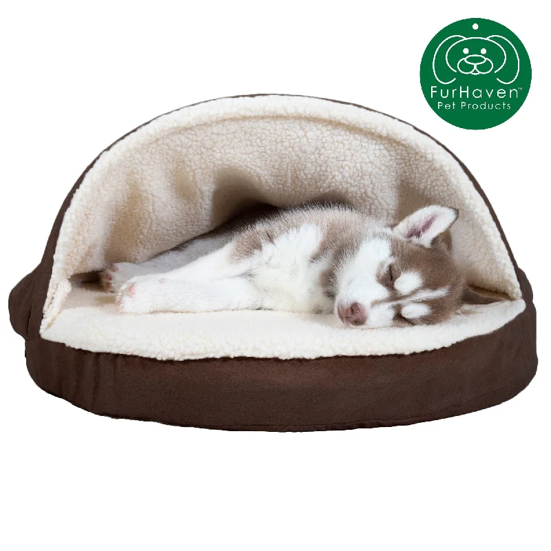 Recycled pet leash-Orthopedic Faux Sheepskin Snuggery Pet Bed