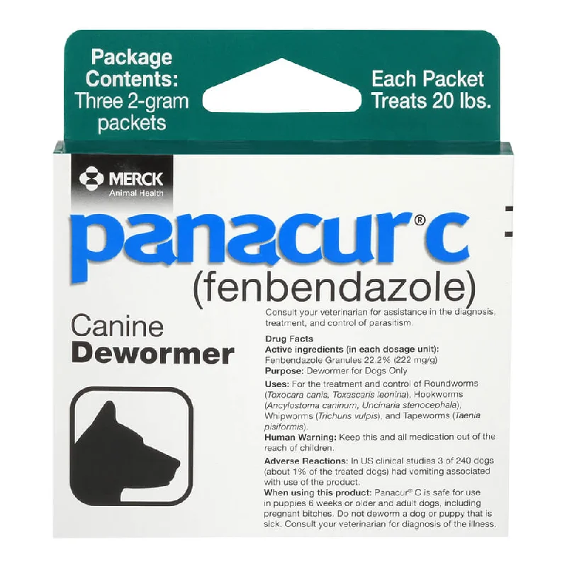 Filtered pet water dispenser-Panacur C Canine Dewormer (Fenbendazole Granules)