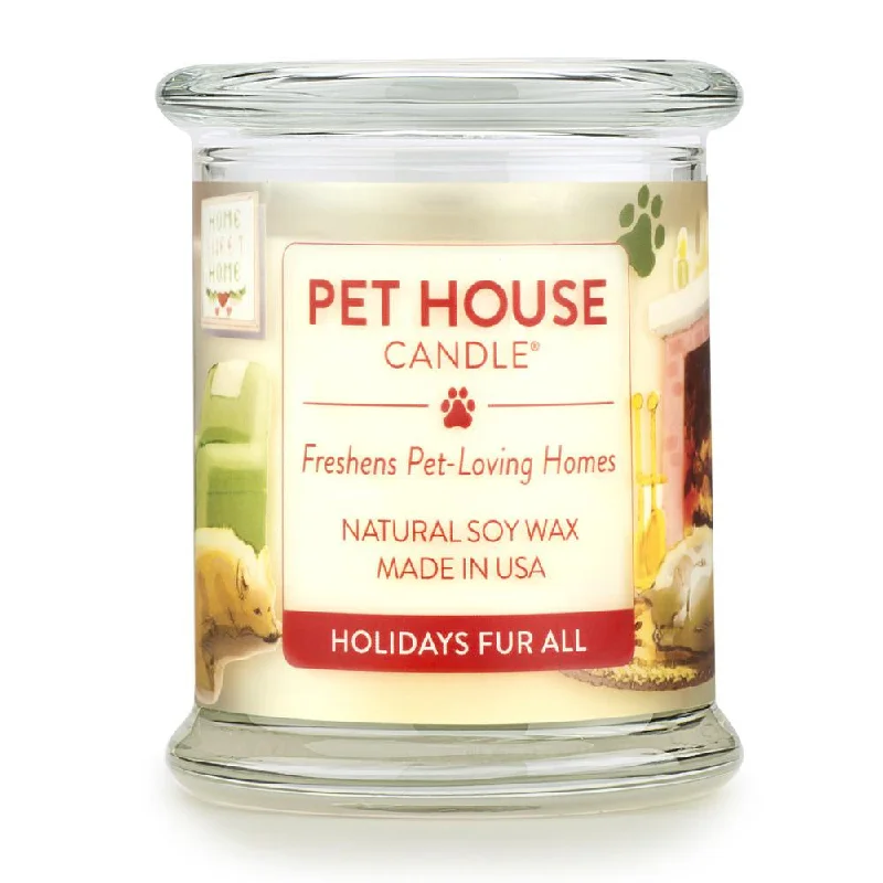 Dual-head pet brush-Pet House Candles Holidays Fur All (Mini)