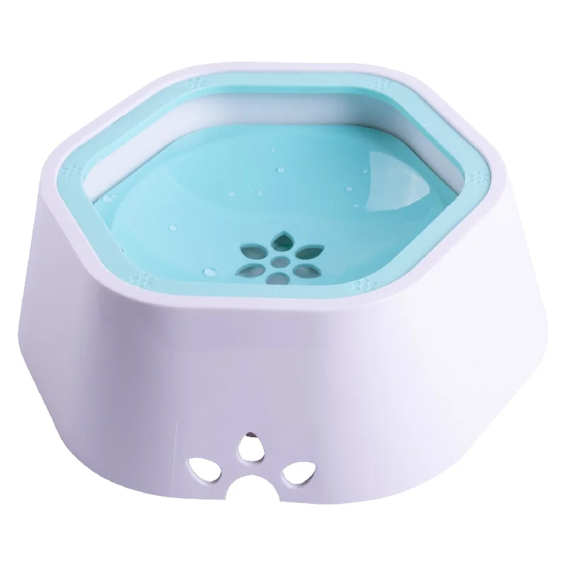 Programmable fish feeder-Pet Life Everspill Food & Water Pet Bowl