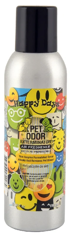 Portable grooming station pet-Pet Odor Exterminator Air Freshener, Happy Days