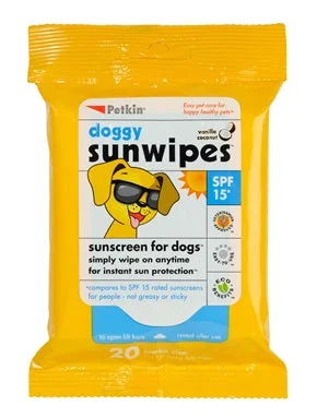 Portable pet crate airline-Petkin Doggy Wipes Sunscreen