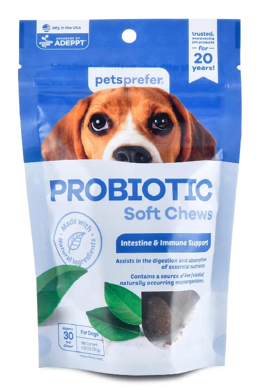 Interactive pet chase toy-PetsPrefer Probiotic Soft Chews w/ ADEPPT