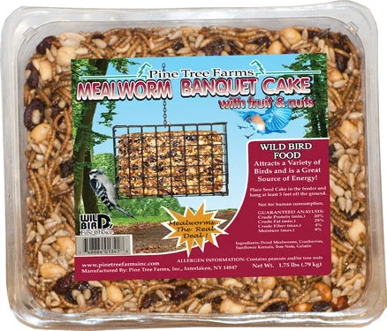 Rechargeable cat chase toy-PINE TREE MEALWORM CAKE 1.75LB