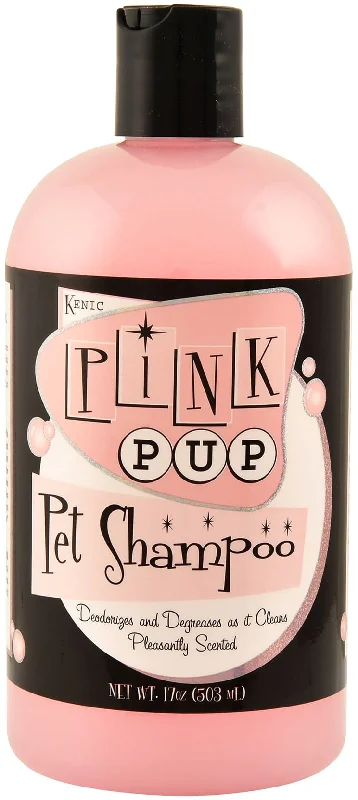 Expandable pet carrier-Pink Pup Deodorizing Pet Shampoo