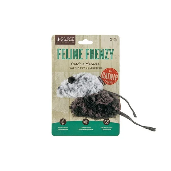 Contoured pet bed-PLAY Feline Frenzy Catch A Meowse