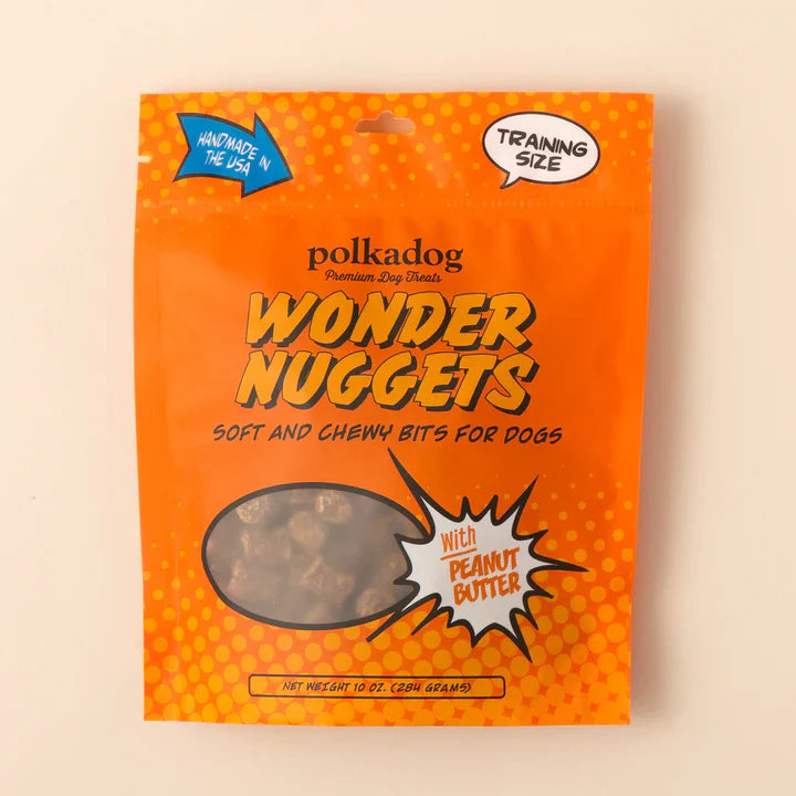 Portable rabbit hutch-Polkadog Wonder Nuggets Peanut Butter Dog Treats (12 oz)