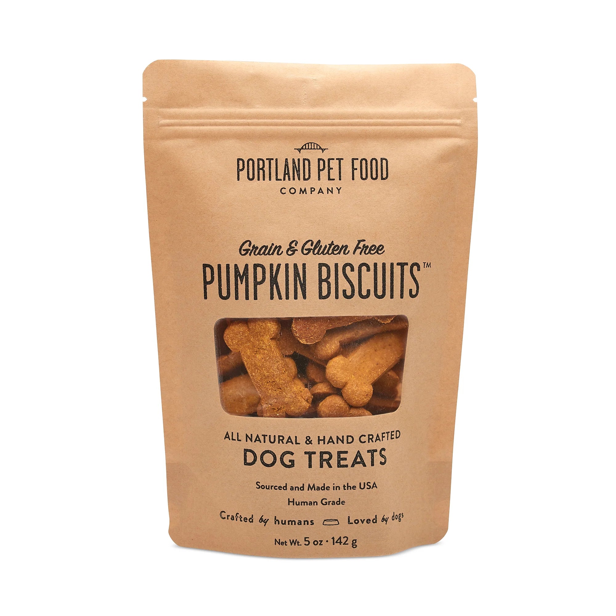 Puppy leash training kit-Portland Pet Food Company GF Pumpkin Biscuits-5 oz