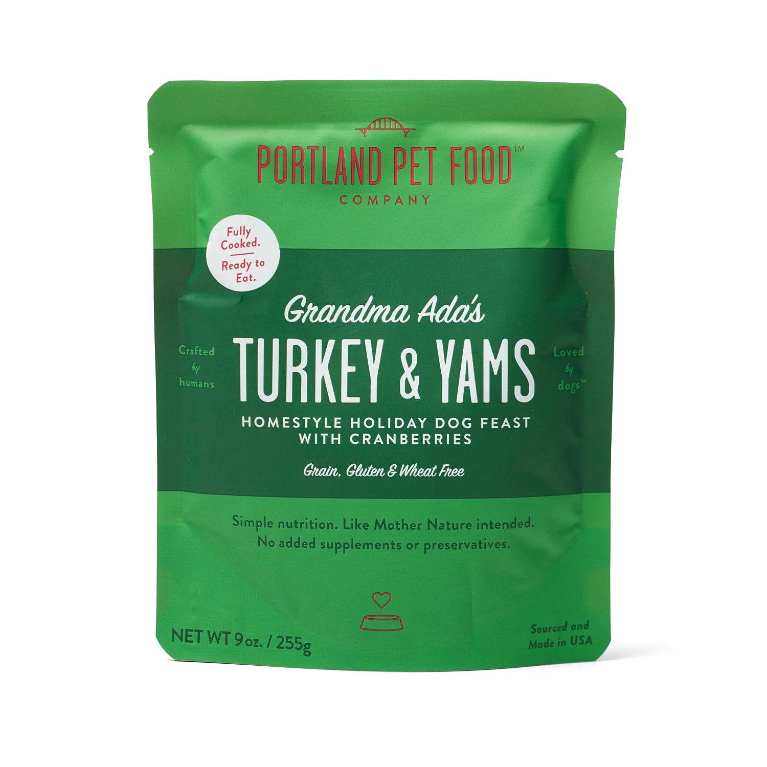 Cat tree with hideout-Portland Pet Food Grandma Ada's Turkey & Yams Wet Dog Food - 9-oz