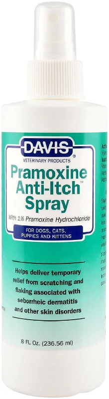 Natural bird ladder toy-Davis Pramoxine Anti-Itch Spray, 8 oz