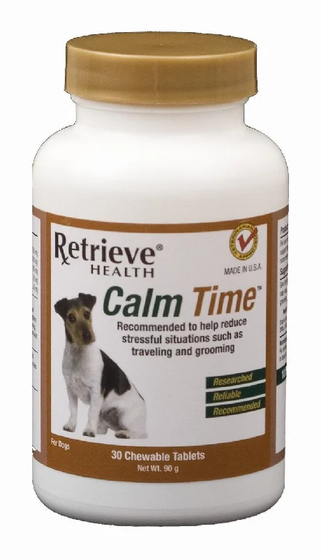 Breakaway pet collar-Retrieve Health Calm Time Relaxing Tablets