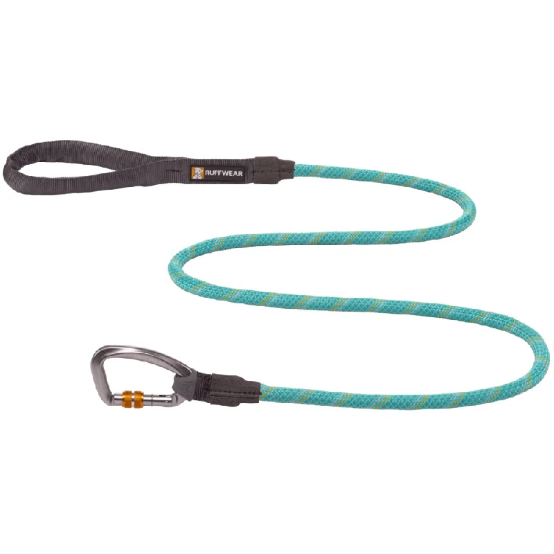 Bamboo fiber pet bed-Ruffwear Knot a Leash  Rope Leash for Dogs (Aurora Teal)