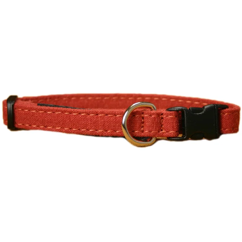 Rechargeable pet shear-Hemp Toy Dog Collar Rust