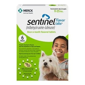 Jojoba oil pet balm-Rx Sentinel® Once-a-month Flavor Tabs® for Dogs