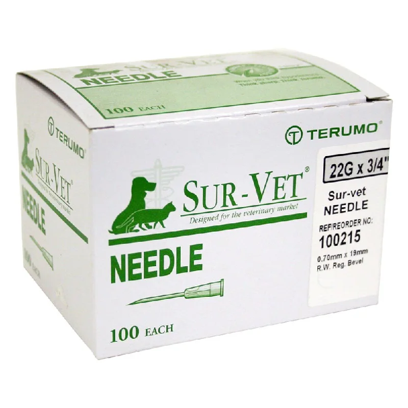 Interactive pet fetch toy-Terumo SUR-VET Veterinary Needles, 100 Count