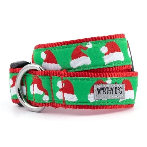 Reflective pet collar medium-Santa Hats Collar and Lead Collection