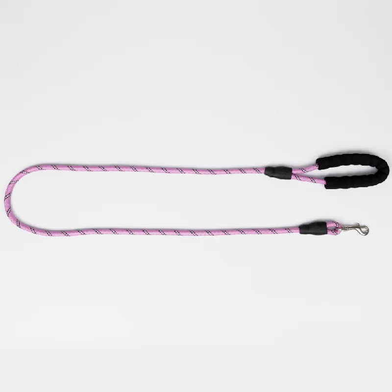 Rechargeable pet heat pad-Skatrs Reflective Nylon Rope Leash for Dogs (Pink)