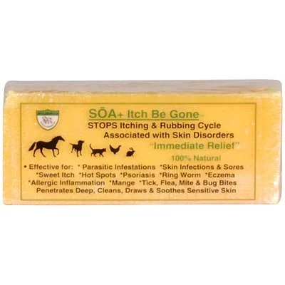 Metal pet crate durable-SOA+ Itch Be Gone Soap Bar, 11 oz