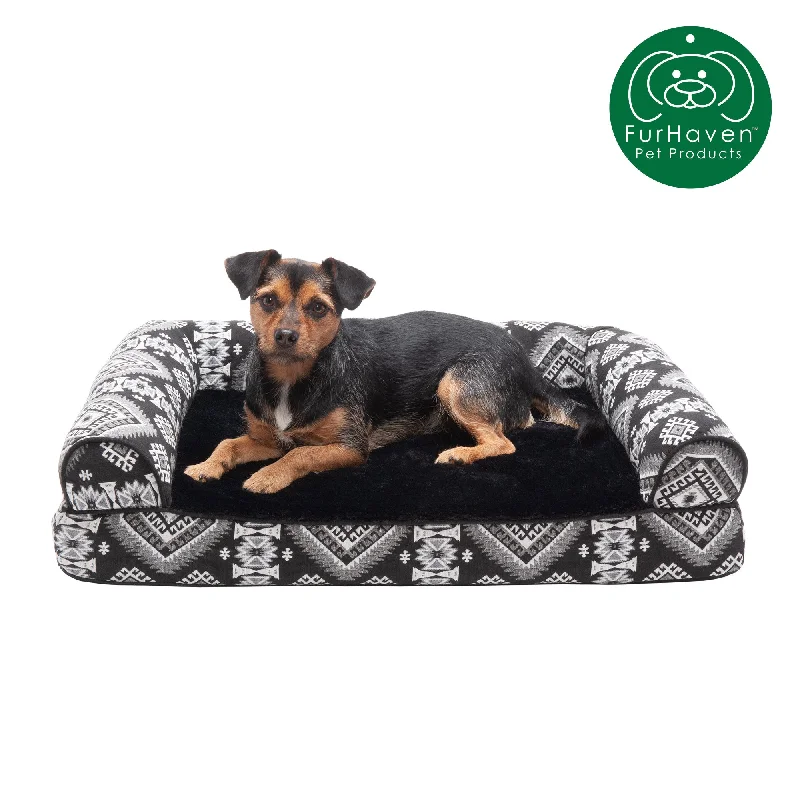 Orthopedic pet pillow-Southwest Kilim Sofa-Style Pet Bed