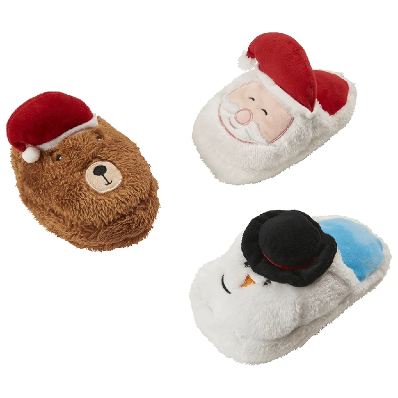 Handheld pet grooming brush-SPOT HOLIDAY DOG SLIPPER 8"