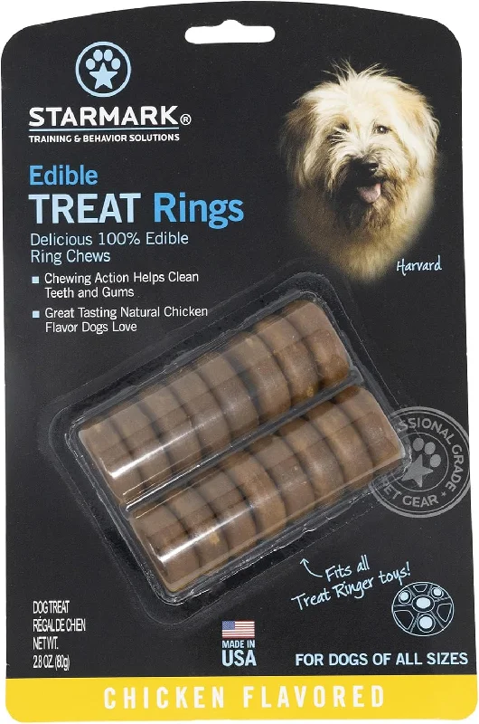 Lightweight pet travel crate-STARMARK EDIBLE TREAT RINGS