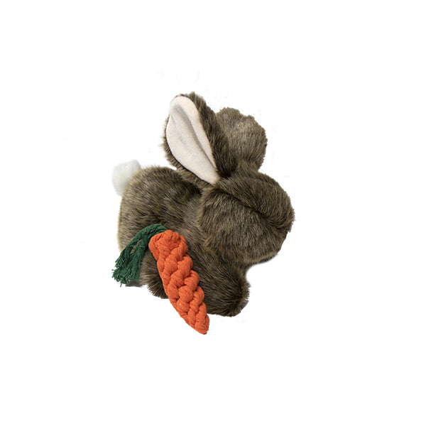 Knotted rope dog toy-Steel Dog Toys - Bunny with Carrot Rope