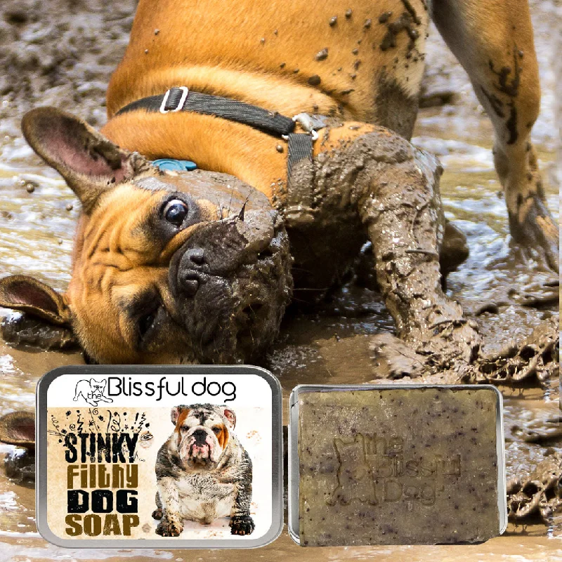 Reflective pet vest medium-Stinky Filthy Dog Bar Soap for Your Filthy Animal