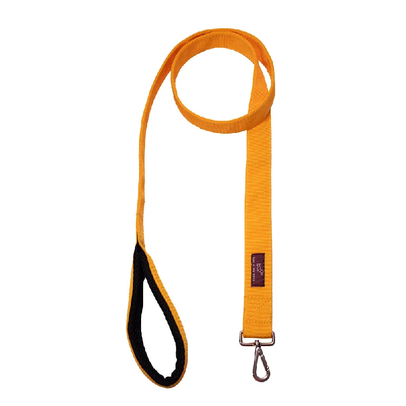 Interactive pet tunnel toy-Tails to Tell Tactical Polyester Leash for Dogs (Yellow)