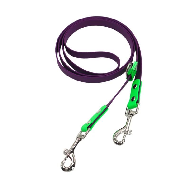 Catnip infused mouse toy-Talking Dog Club Multifunction Handsfree Leash for Dogs (Purple/Green)