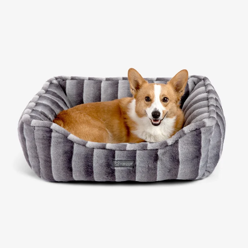 Reflective pet leash small-The Super Cloud Bed in Chinchilla Gray