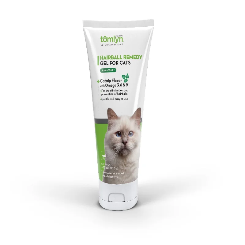 Rechargeable pet shear-Tomlyn Laxatone® Hairball Remedy Catnip-Flavored Gel for Cats