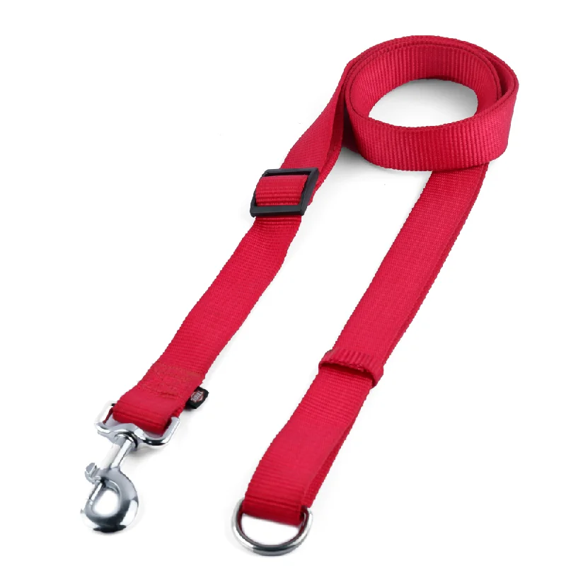 Travel pet crate small-Trixie Classic Lead Fully Adjustable Leash for Dogs (Red)