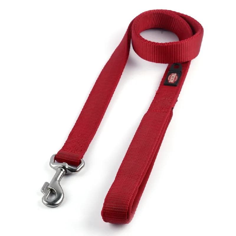 Vibration dog training collar-Trixie Premium Leash for Dogs (Red)