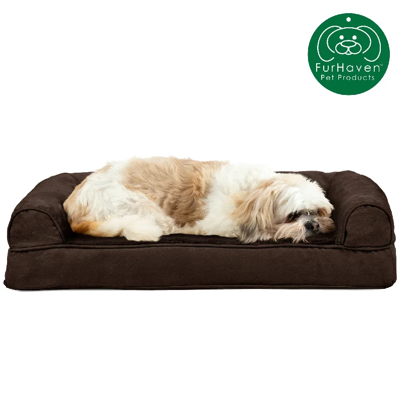 Expandable pet carrier-Ultra-Plush Sofa-Style Couch Pet Bed