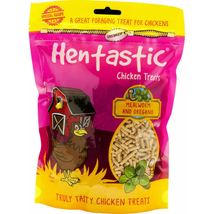 Waterproof pet raincoat-UNIPET Hentastic Dried Mealworms & Oregano Chicken Treats