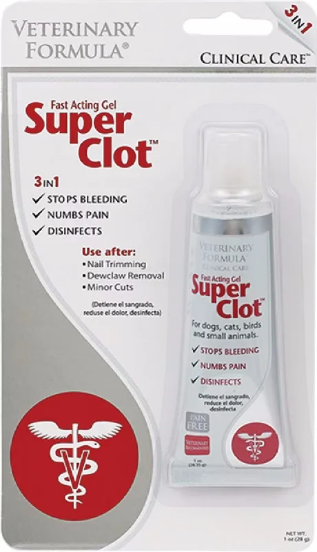 Lightweight pet travel bag-VET FORMULA SUPER CLOT 1oz