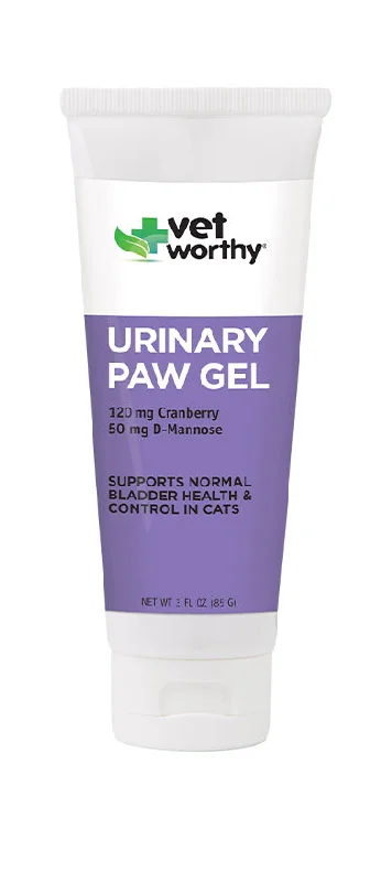 Quilted pet blanket-Vet Worthy Urinary Paw Gel for Cats (3 oz)