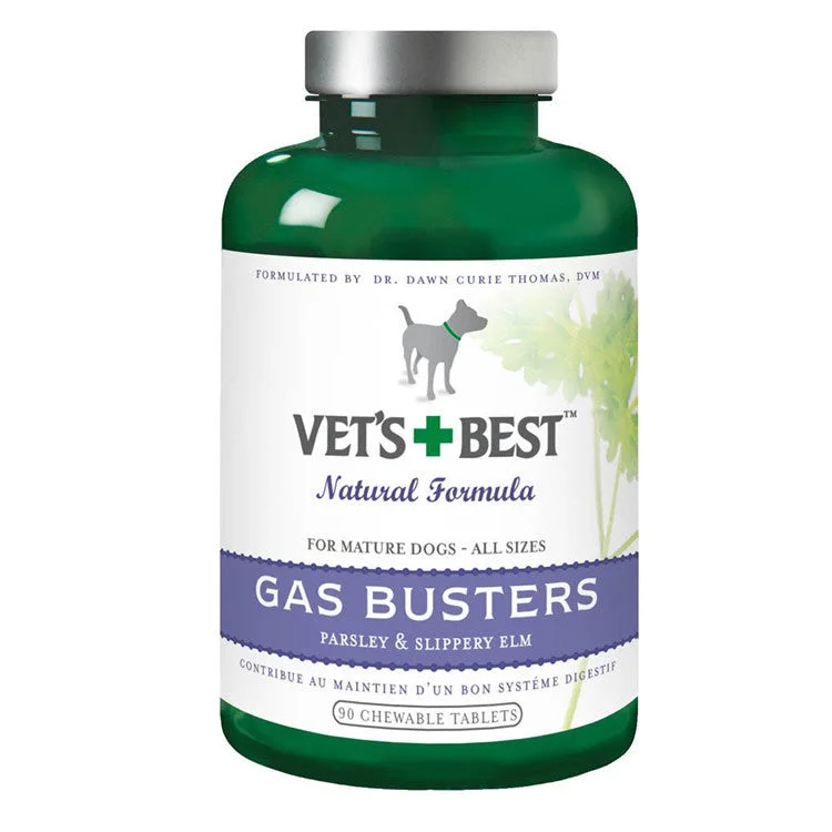 Interactive fetch pet toy-Vets Best Gas Busters Tablets 90ct