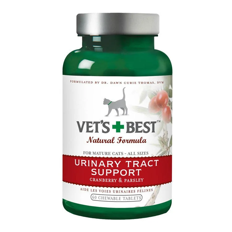 Portable pet kennel large-Vets Best Urinary Tract Support For Cats 60 Tabs