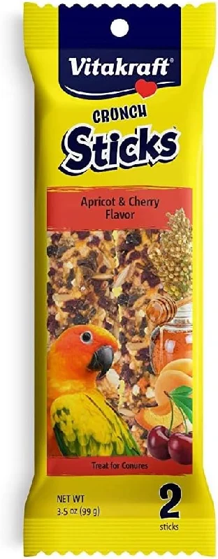 Orthopedic dog pillow-VITA CRUNCH STICKS APRICOT & CHERRY 3.5 oz