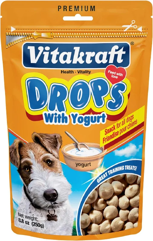 Expandable pet safety gate-VITAKRAFT YOGURT DROPS TREATS FOR DOGS 8.8oz