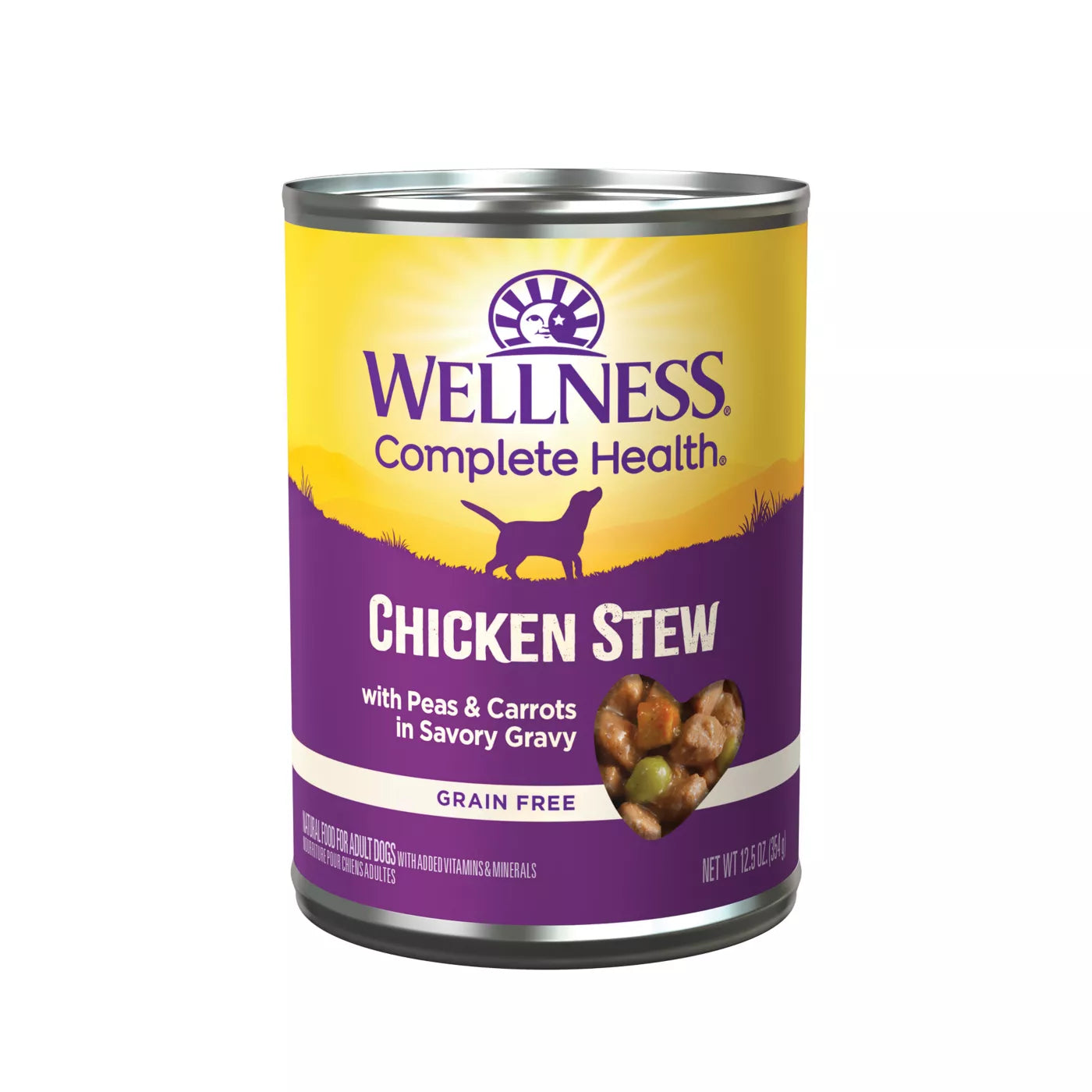 Cordless pet grooming tool-WELLNESS K9 Chicken Stew with Peas & Carrots in Savory Gravy