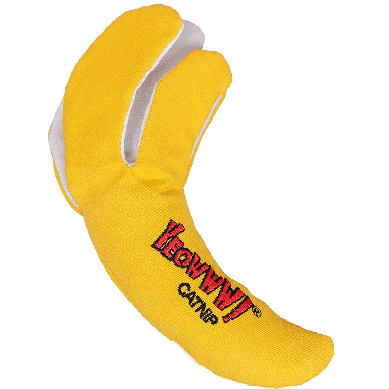 Spill-proof pet bowl mat-Yeowww! Chi-CAT-a Banana Peeled (Banana Peeled)