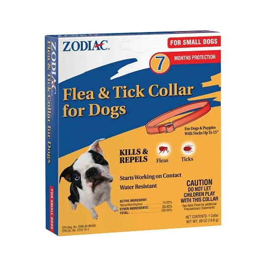 Wooden bird cage perch-ZODIAC  Flea & Tick Collar for Dogs