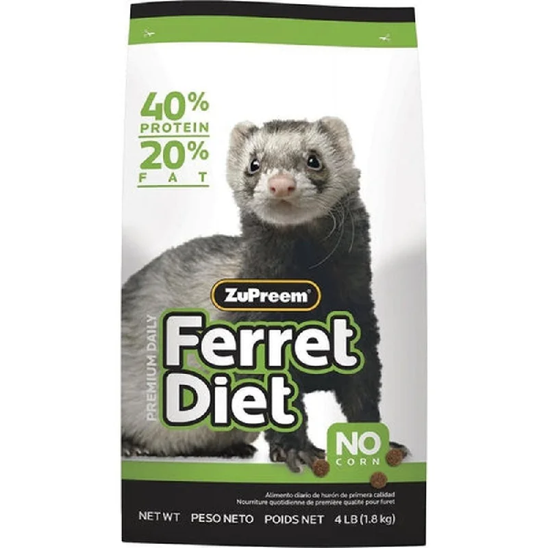 Airline-approved pet crate-Zupreem Premium Ferret Diet Dry