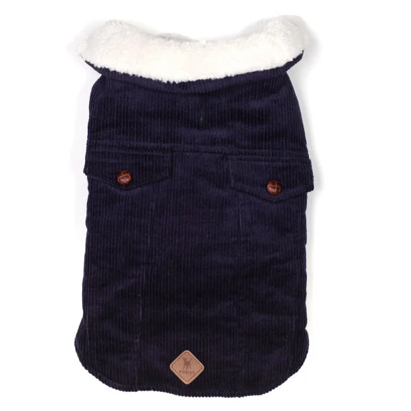 Cat tower with scratching-Cambridge Dog Jacket Navy